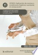 libro Aplicación De Normas Y Condiciones Higiénico Sanitarias En Restauración. Hotr0208
